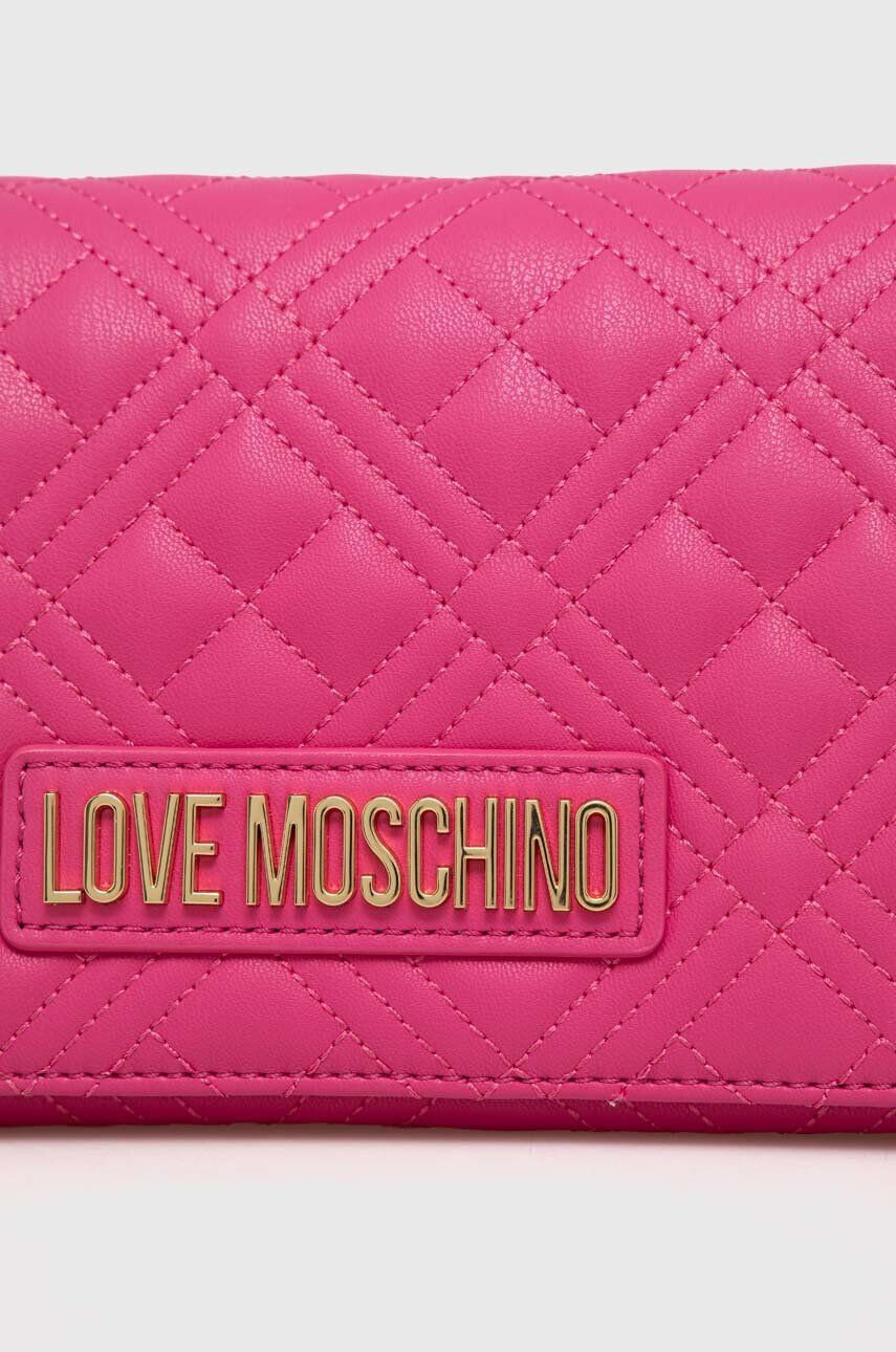 Love Moschino Чанта в розово - Pepit.bg