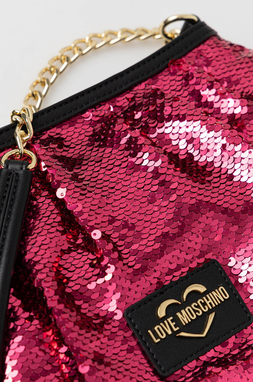 Love Moschino Чанта в розово - Pepit.bg