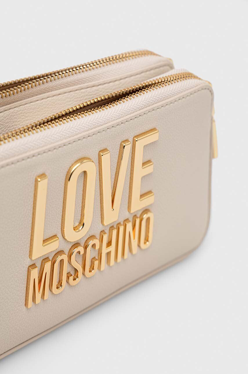 Love Moschino Чанта в бежово - Pepit.bg