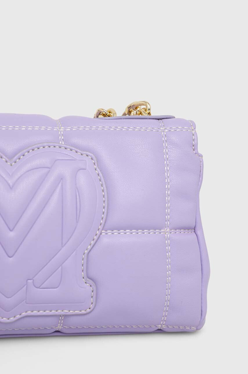 Love Moschino Чанта в лилаво - Pepit.bg