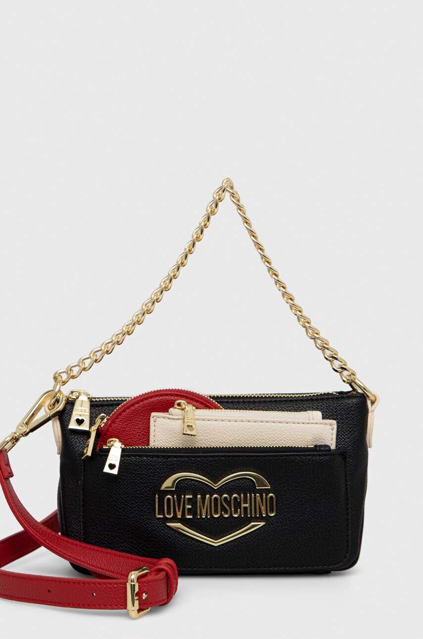 Love Moschino Чанта в розово - Pepit.bg