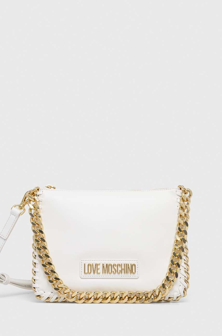 Love Moschino Чанта в бяло - Pepit.bg