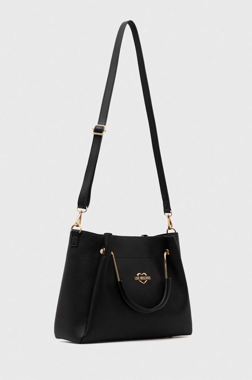 Love Moschino Чанта в черно - Pepit.bg