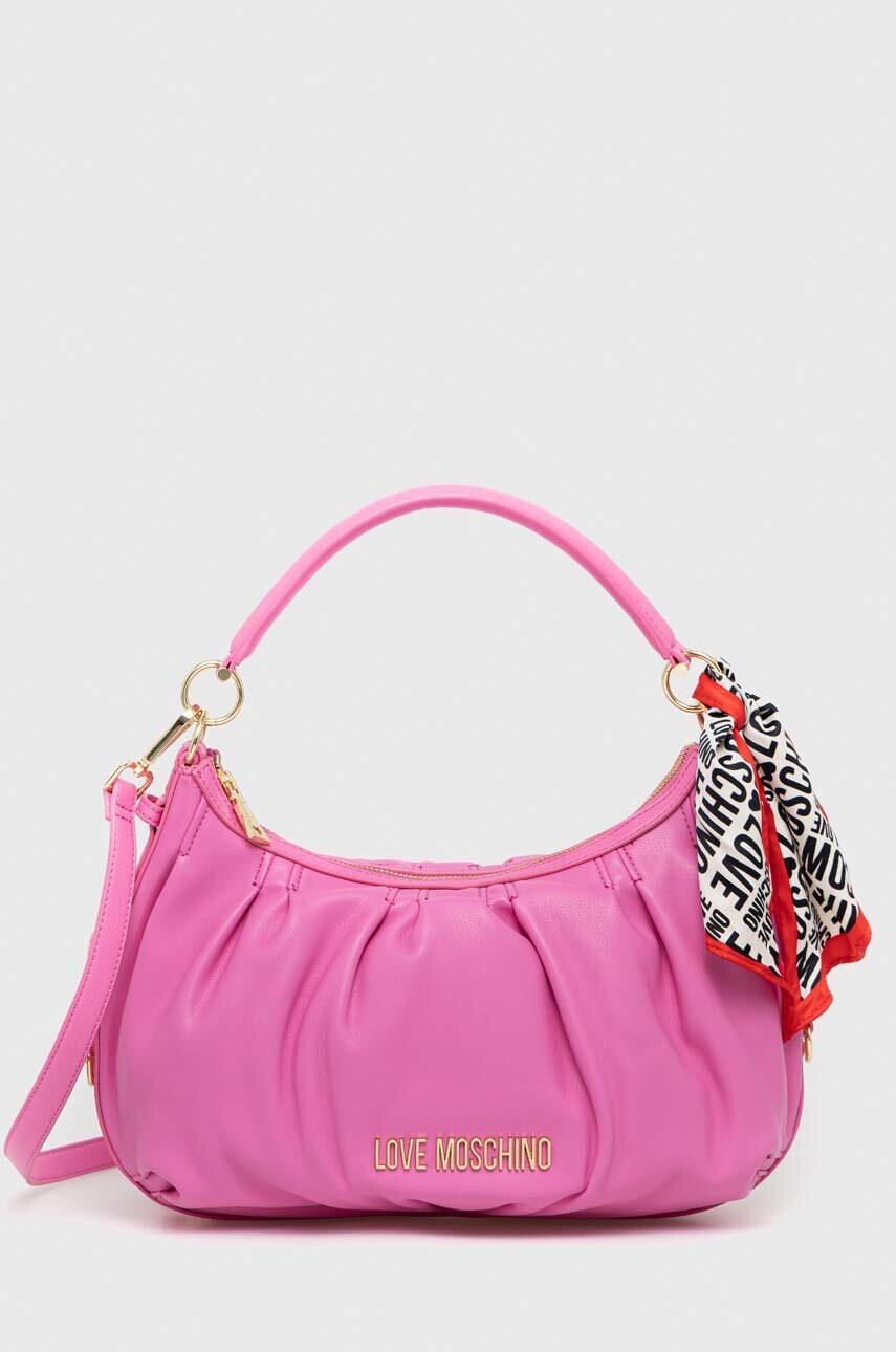 Love Moschino Чанта в розово - Pepit.bg