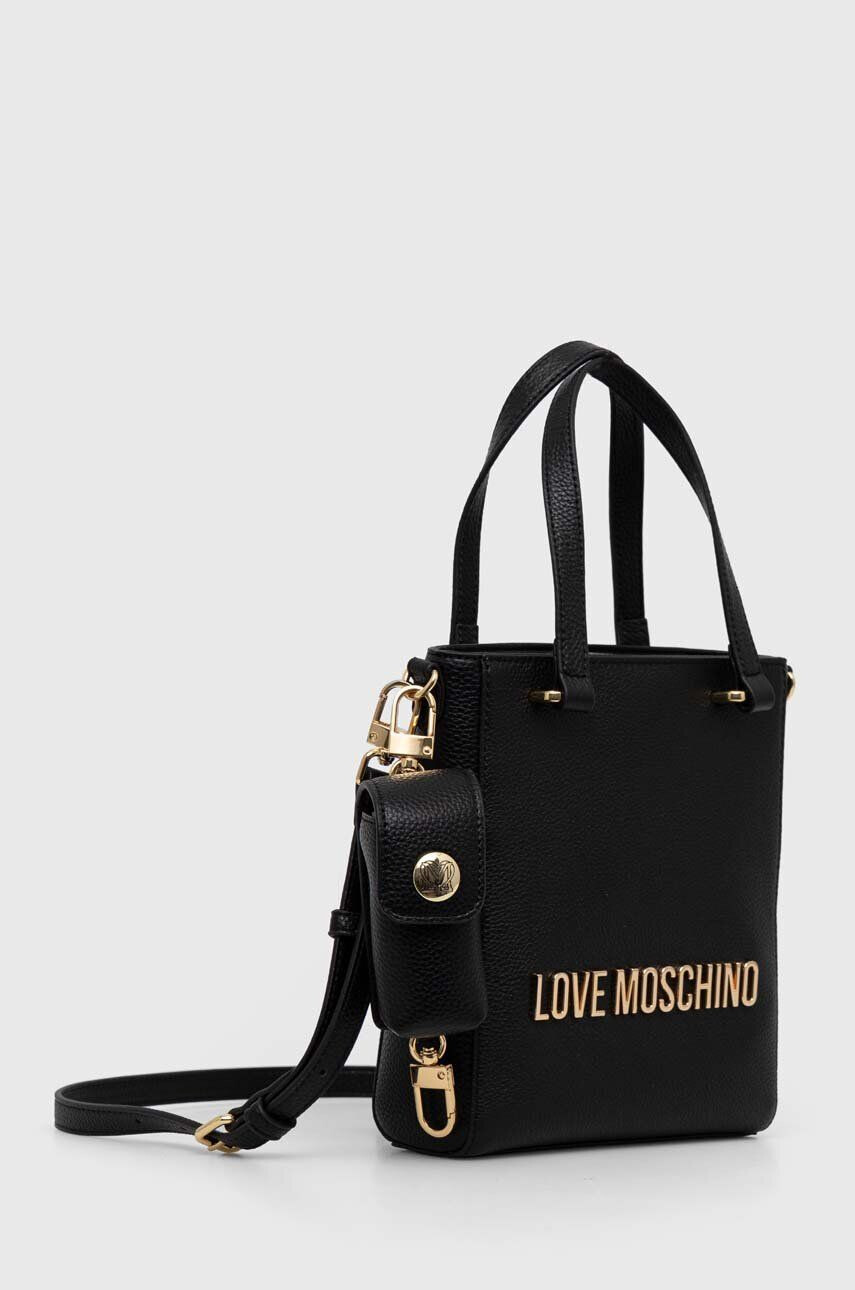 Love Moschino Чанта в черно - Pepit.bg