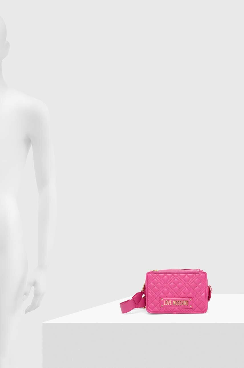 Love Moschino Чанта в розово - Pepit.bg