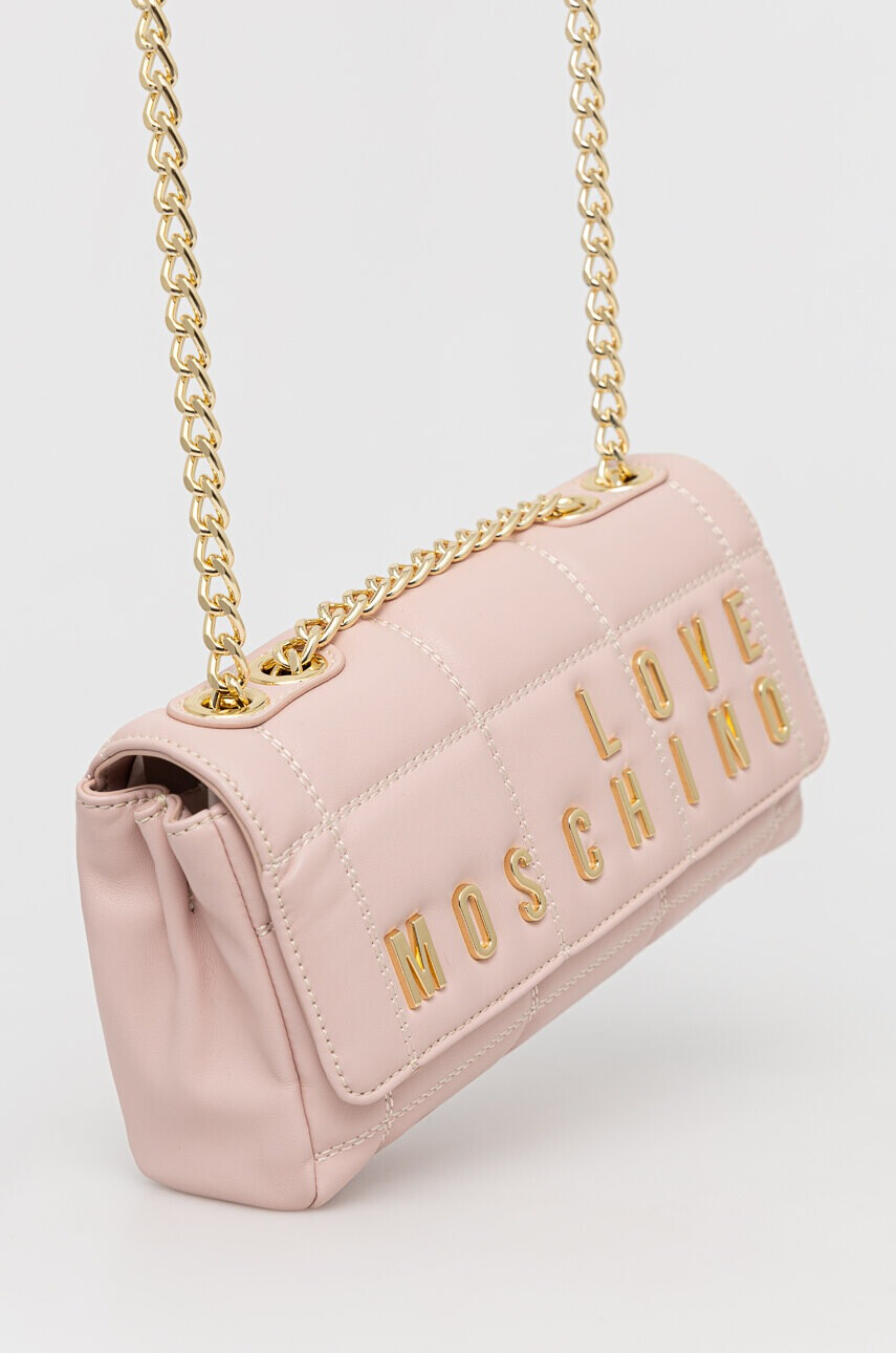 Love Moschino Чанта в розово - Pepit.bg