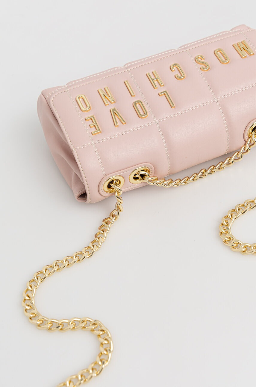 Love Moschino Чанта в розово - Pepit.bg