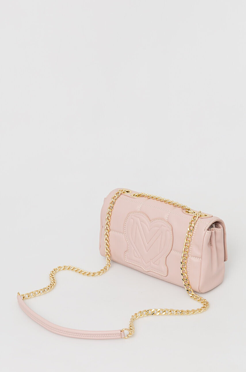Love Moschino Чанта в розово - Pepit.bg