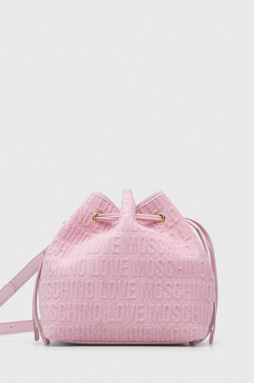 Love Moschino Чанта в розово - Pepit.bg