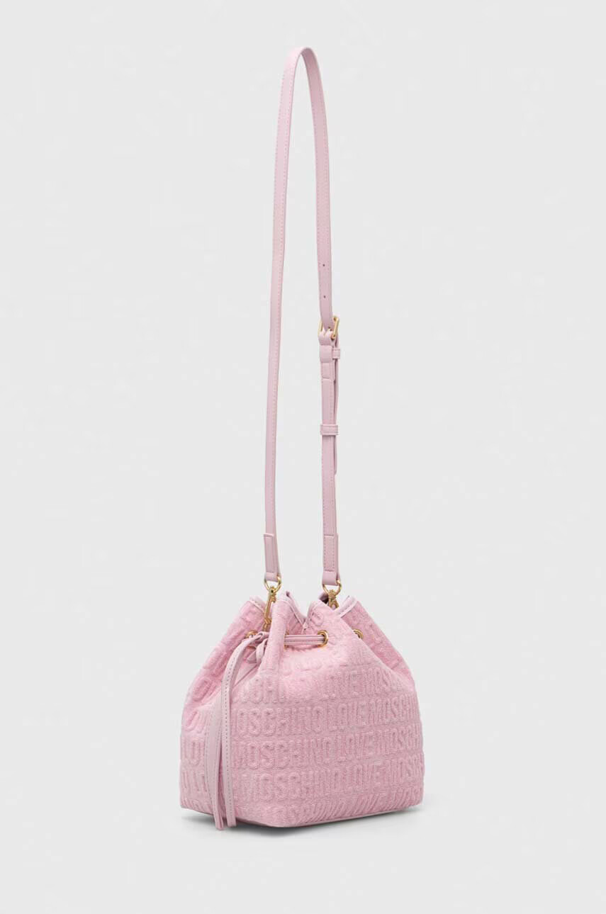 Love Moschino Чанта в розово - Pepit.bg