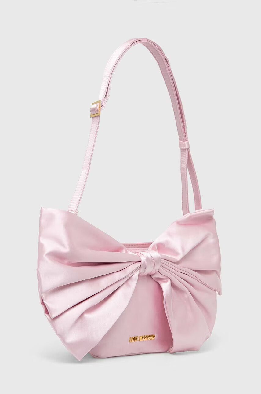 Love Moschino Чанта в розово - Pepit.bg
