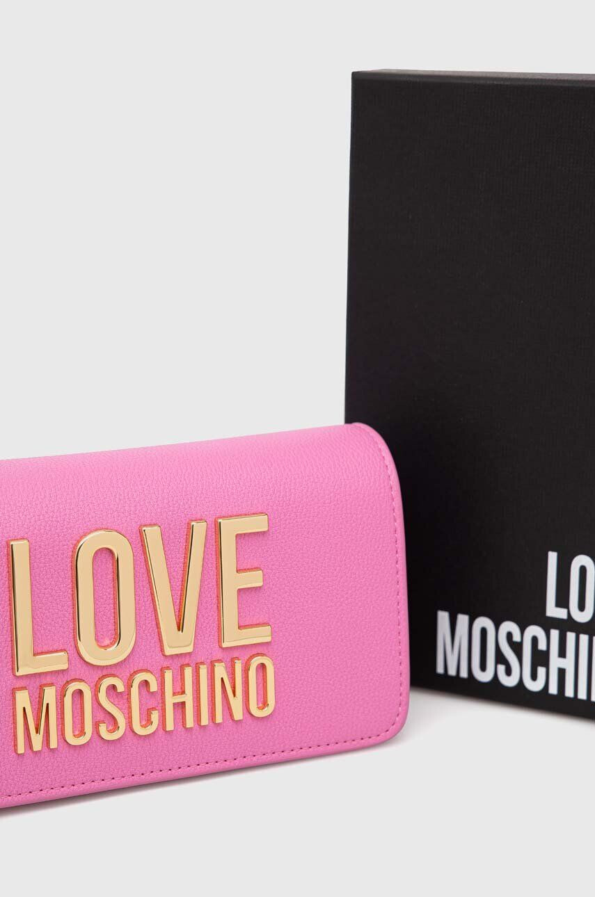 Love Moschino Чанта в розово - Pepit.bg