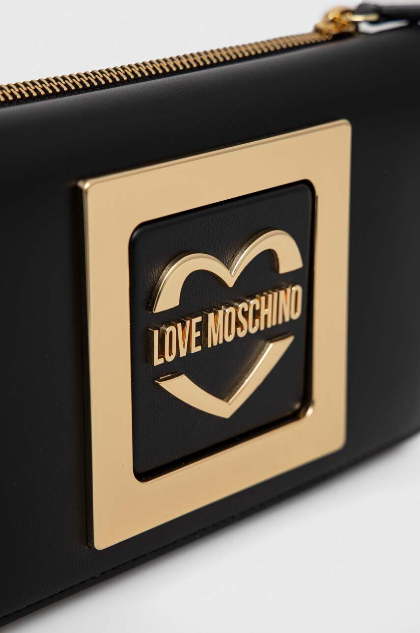 Love Moschino Чанта през рамо в черно - Pepit.bg