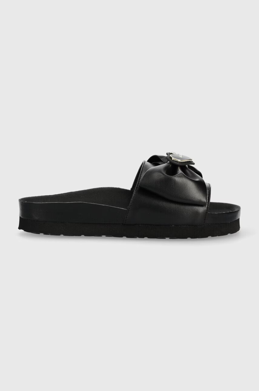 Love Moschino Чехли в черно JA28524G0GIE0000 - Pepit.bg