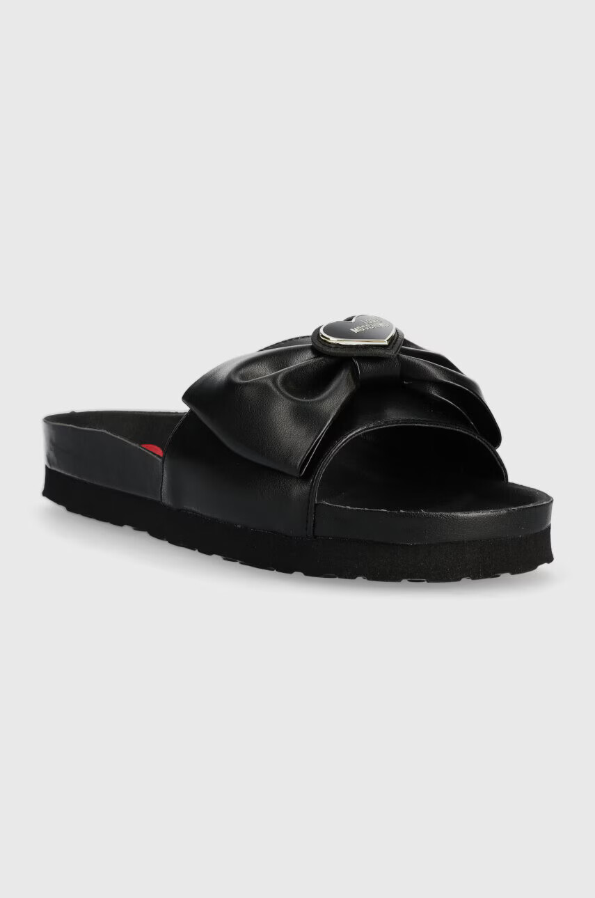 Love Moschino Чехли в черно JA28524G0GIE0000 - Pepit.bg