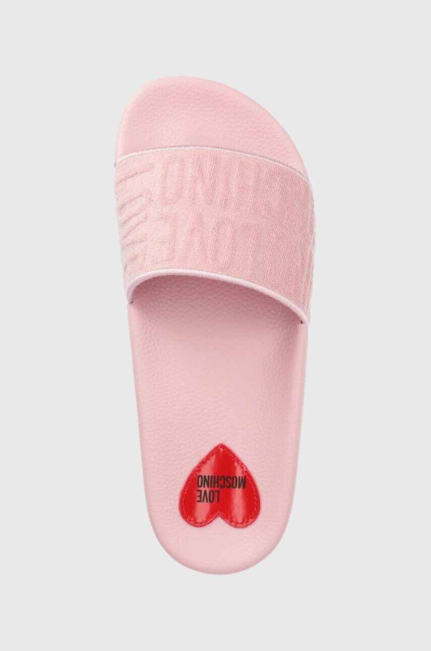 Love Moschino Чехли Sabotd Pool 25 в розово JA28102G1G - Pepit.bg