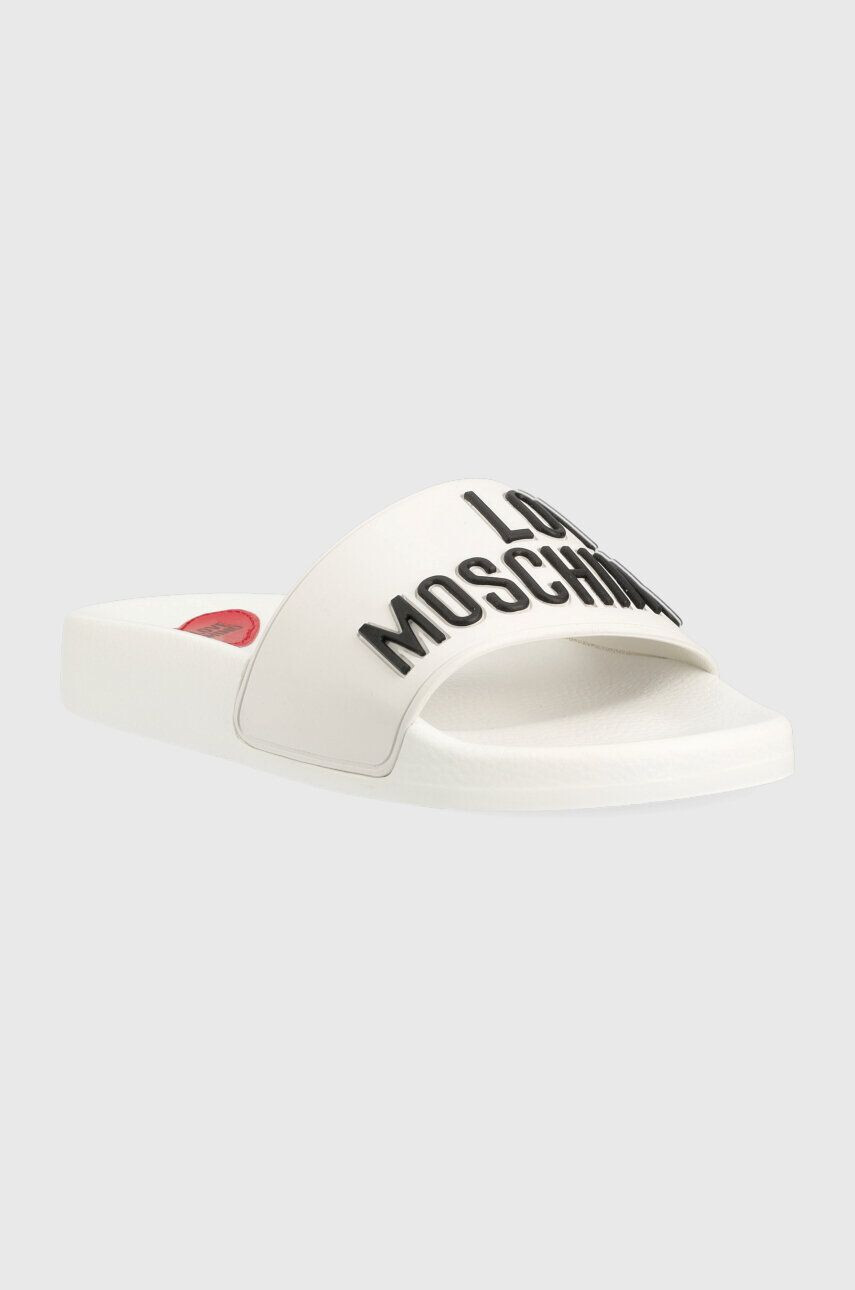 Love Moschino Чехли Sabotd Pool 25 в бяло JA28052G1G - Pepit.bg