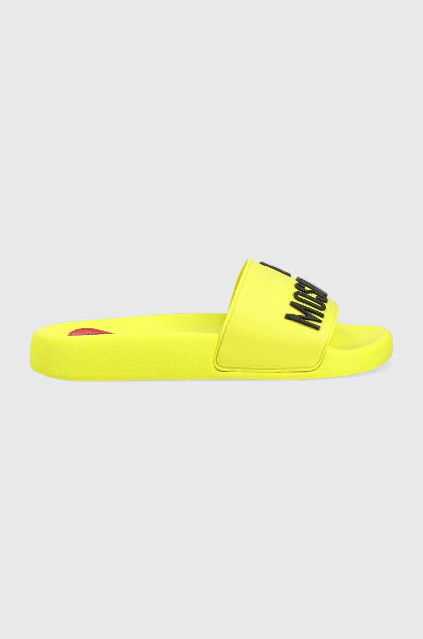 Love Moschino Чехли Sabotd Pool 25 в жълто JA28052G1G - Pepit.bg