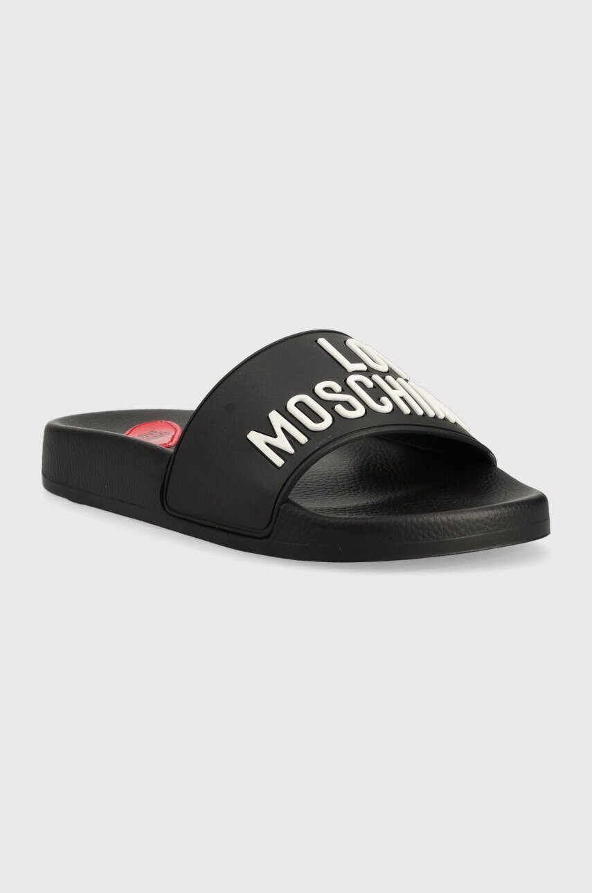 Love Moschino Чехли Sabotd Pool 25 в черно JA28052G1G - Pepit.bg