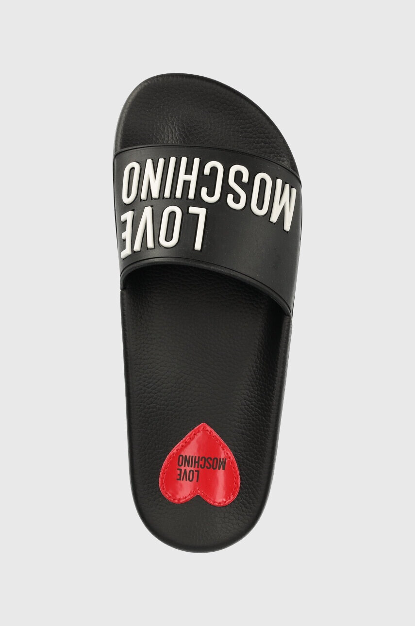Love Moschino Чехли Sabotd Pool 25 в черно JA28052G1G - Pepit.bg