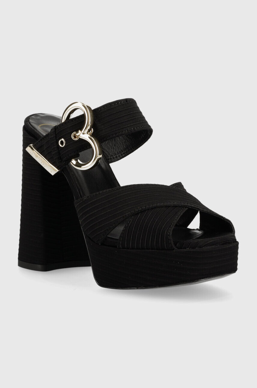 Love Moschino Чехли Sabotd Quadra 120 в черно JA2809CG1G - Pepit.bg