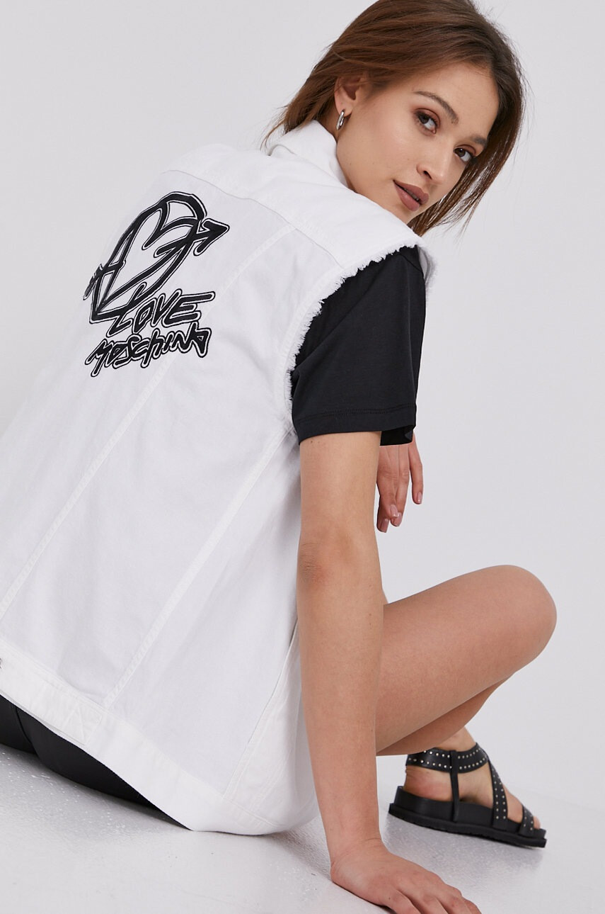 Love Moschino Дънков елек - Pepit.bg