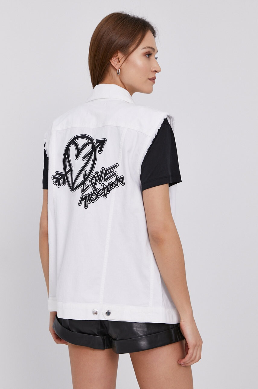Love Moschino Дънков елек - Pepit.bg