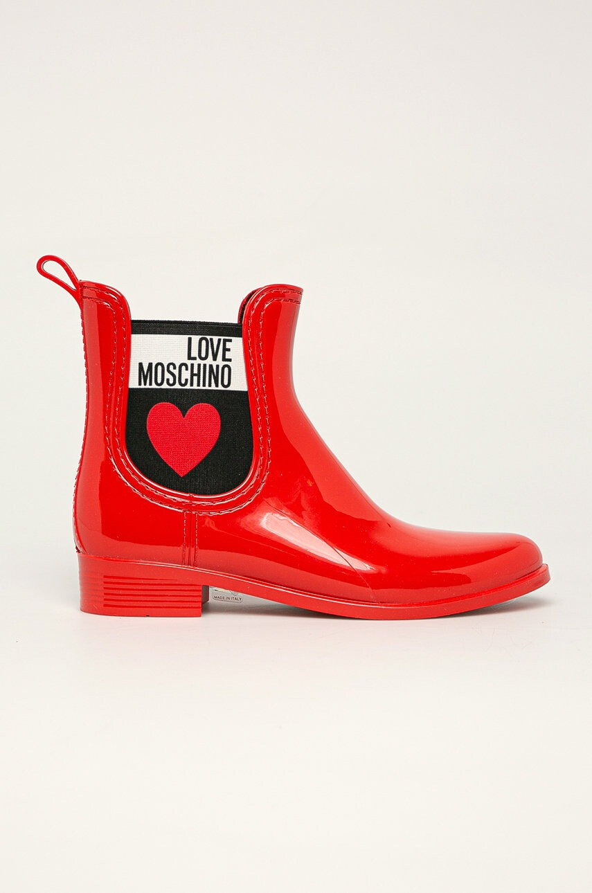 Love Moschino Гумени ботуши - Pepit.bg