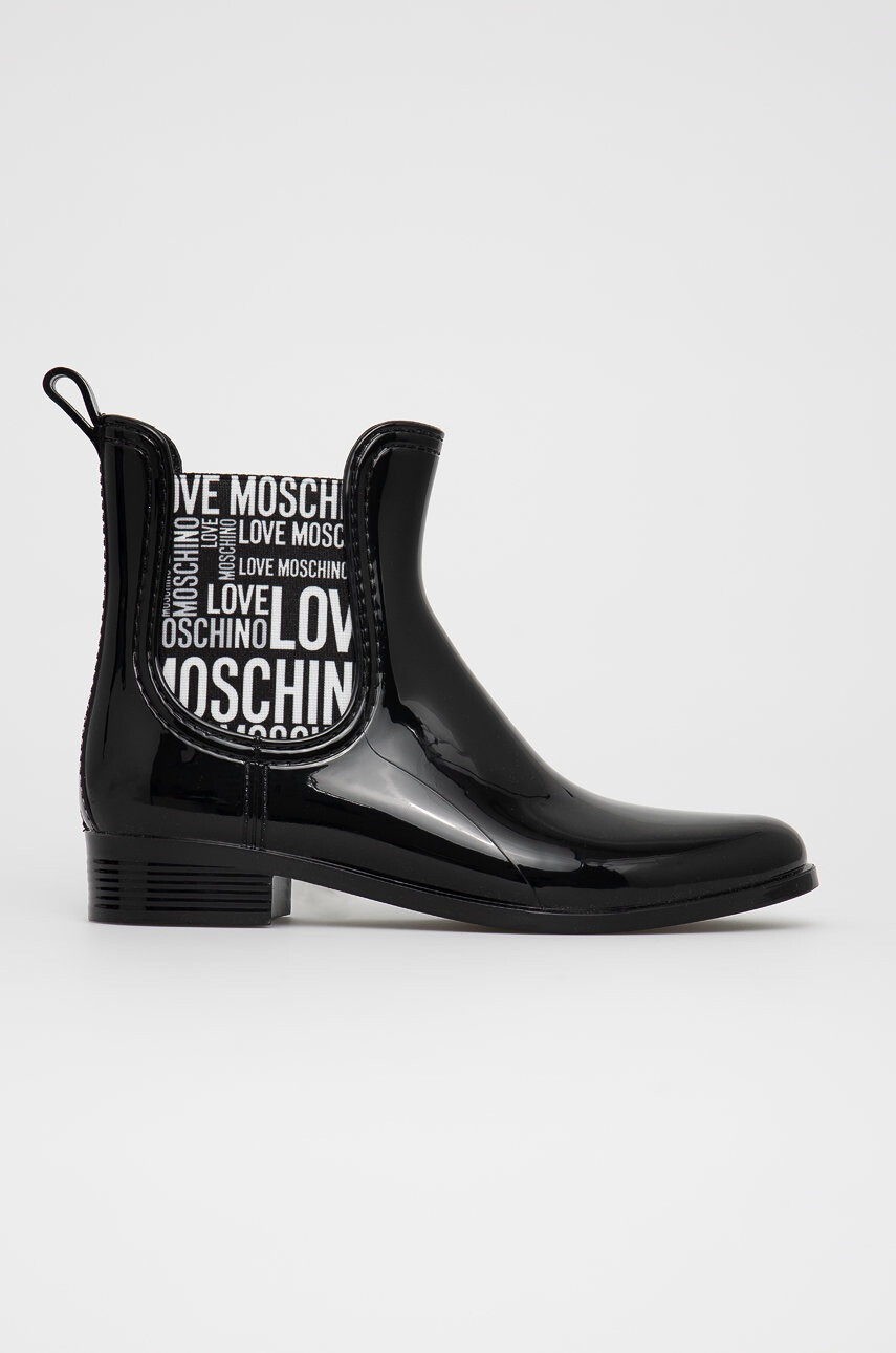 Love Moschino Гумени ботуши - Pepit.bg