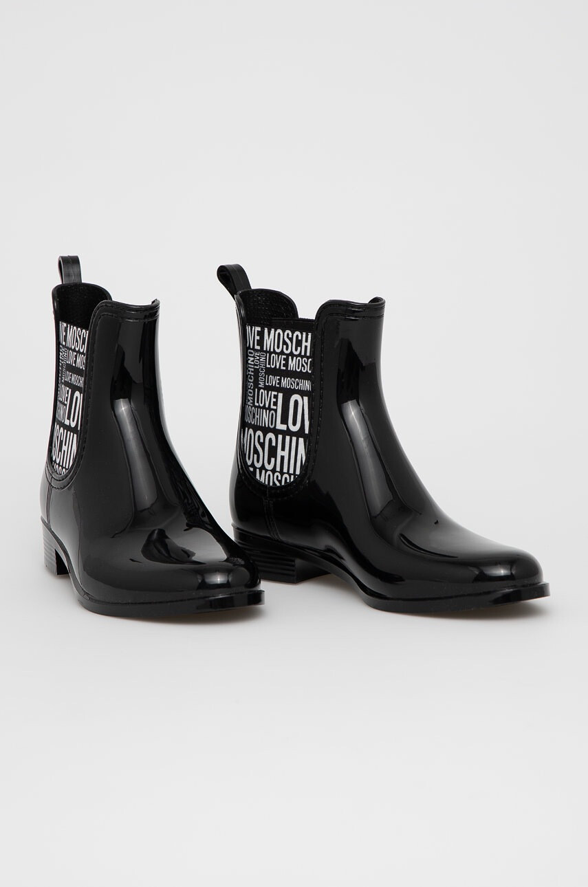 Love Moschino Гумени ботуши - Pepit.bg