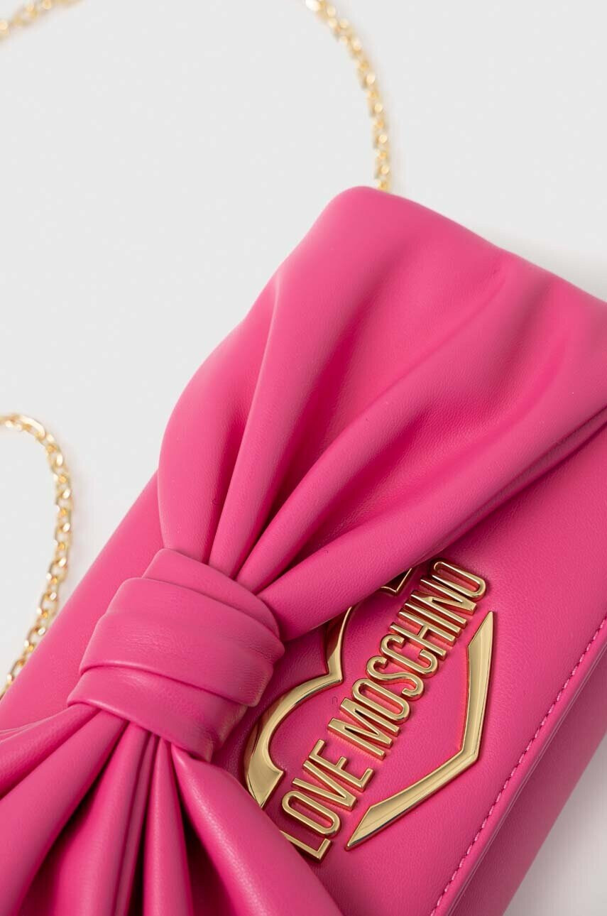 Love Moschino Клъч в розово - Pepit.bg