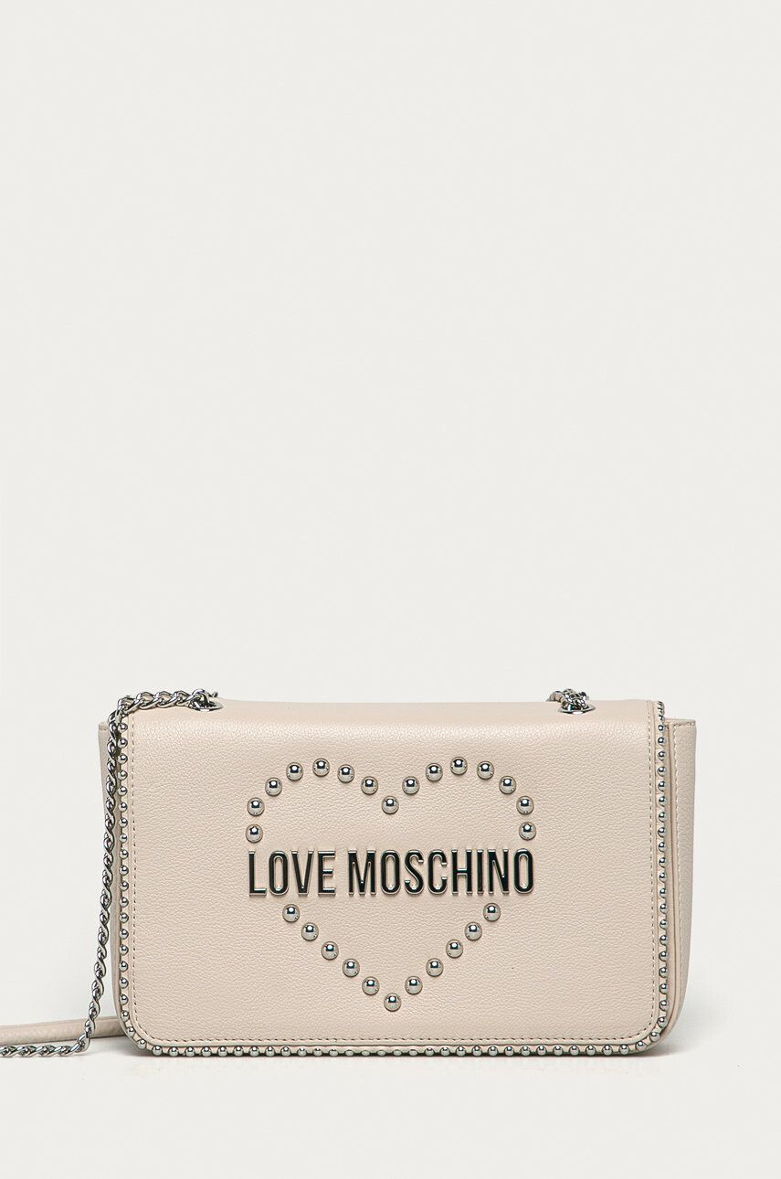 Love Moschino Кожена чанта - Pepit.bg