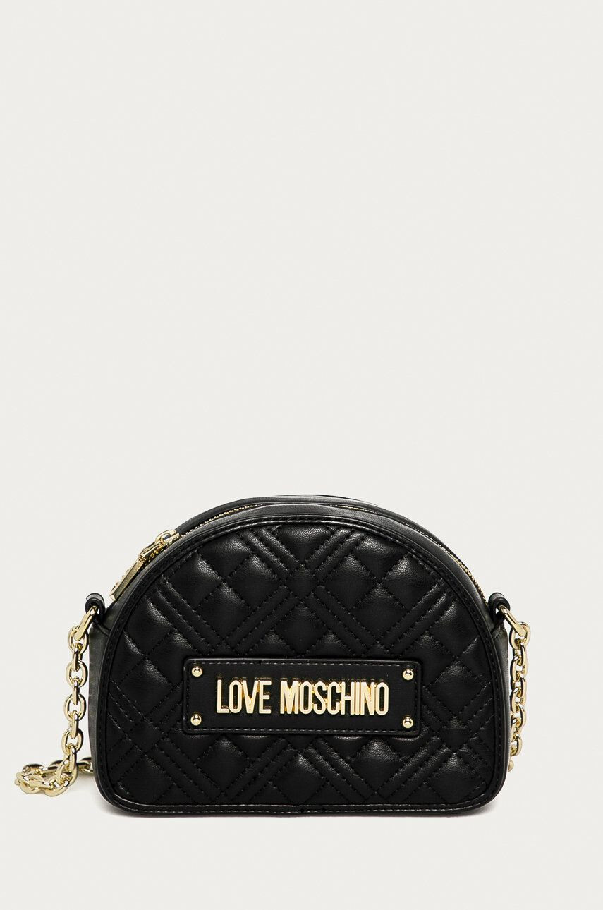 Love Moschino Кожена чанта - Pepit.bg