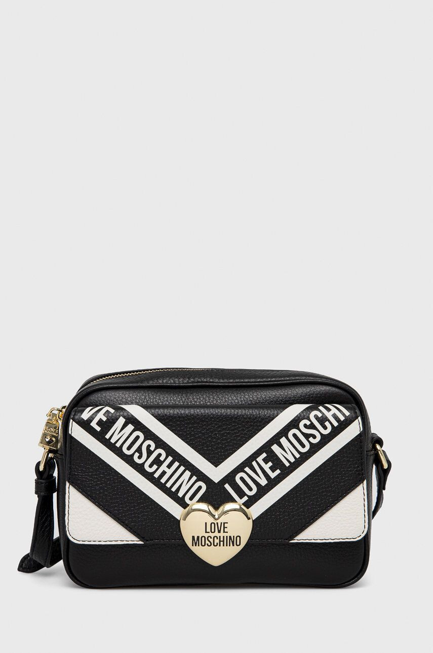 Love Moschino Кожена чанта - Pepit.bg