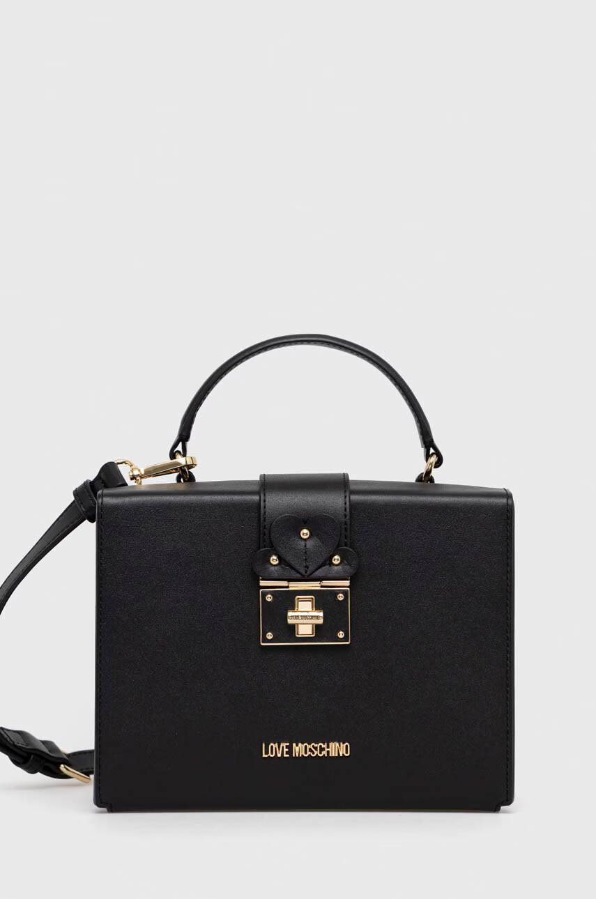 Love Moschino Кожена чанта - Pepit.bg