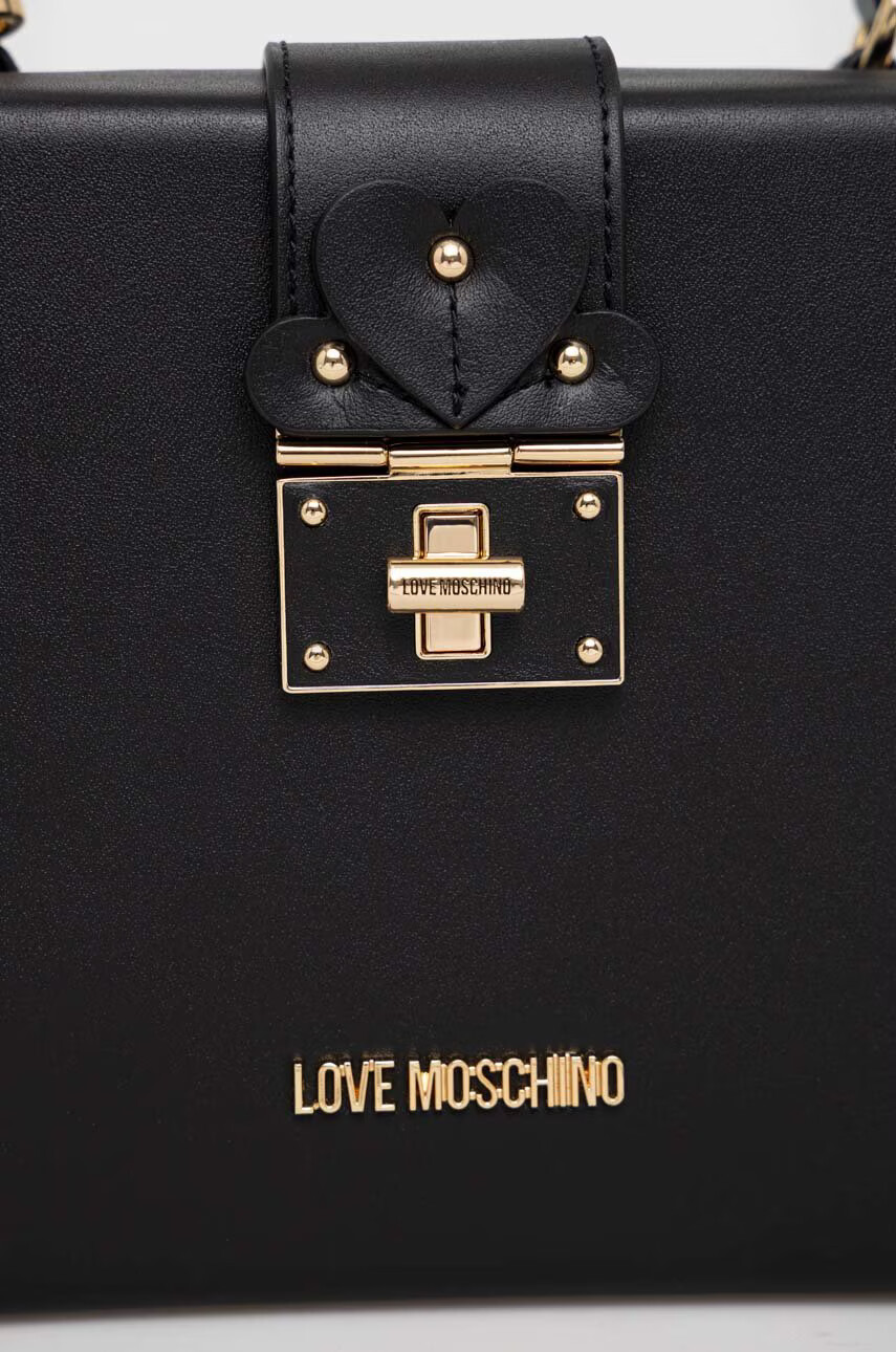 Love Moschino Кожена чанта - Pepit.bg