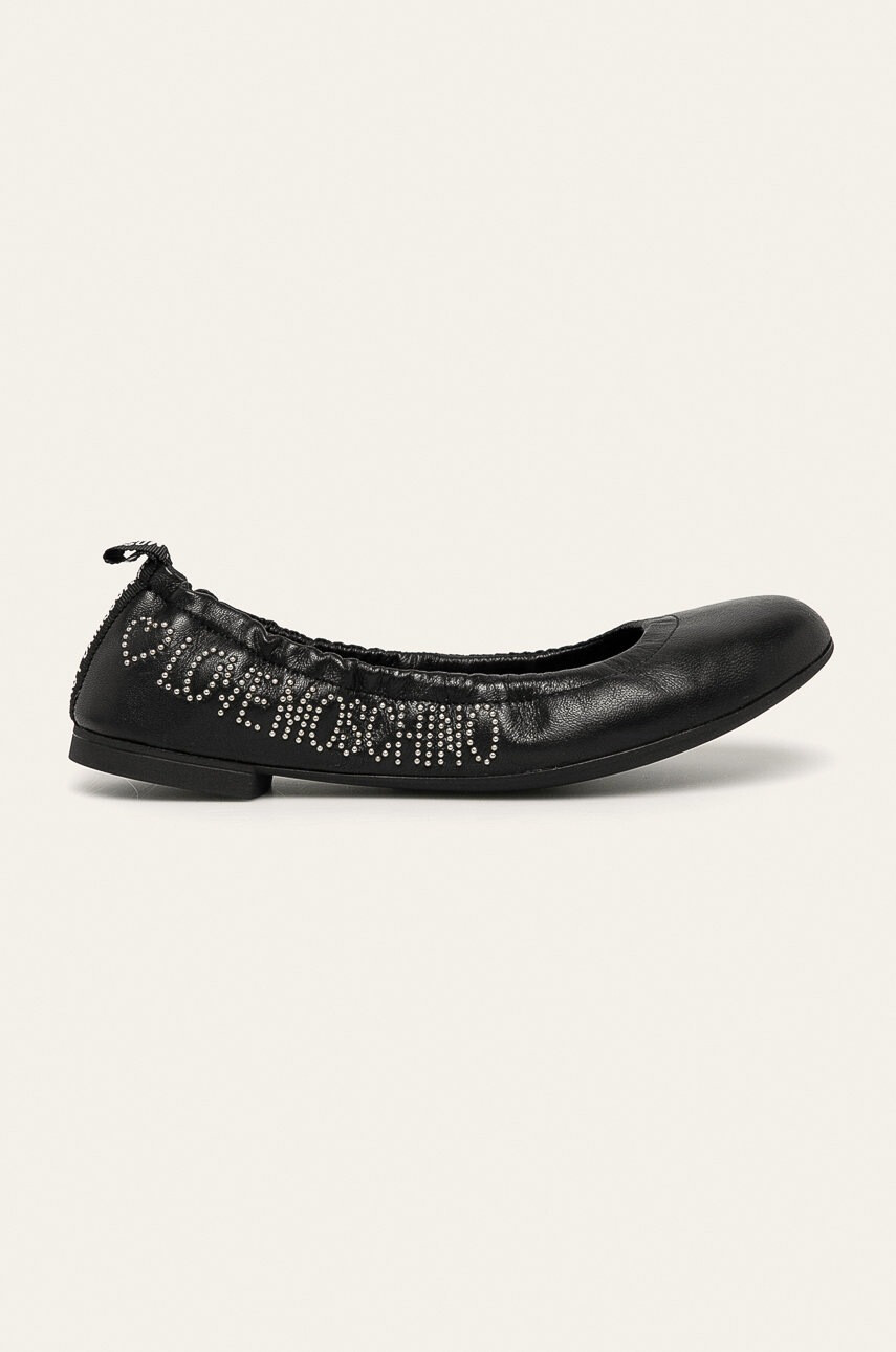 Love Moschino Кожени балеринки - Pepit.bg