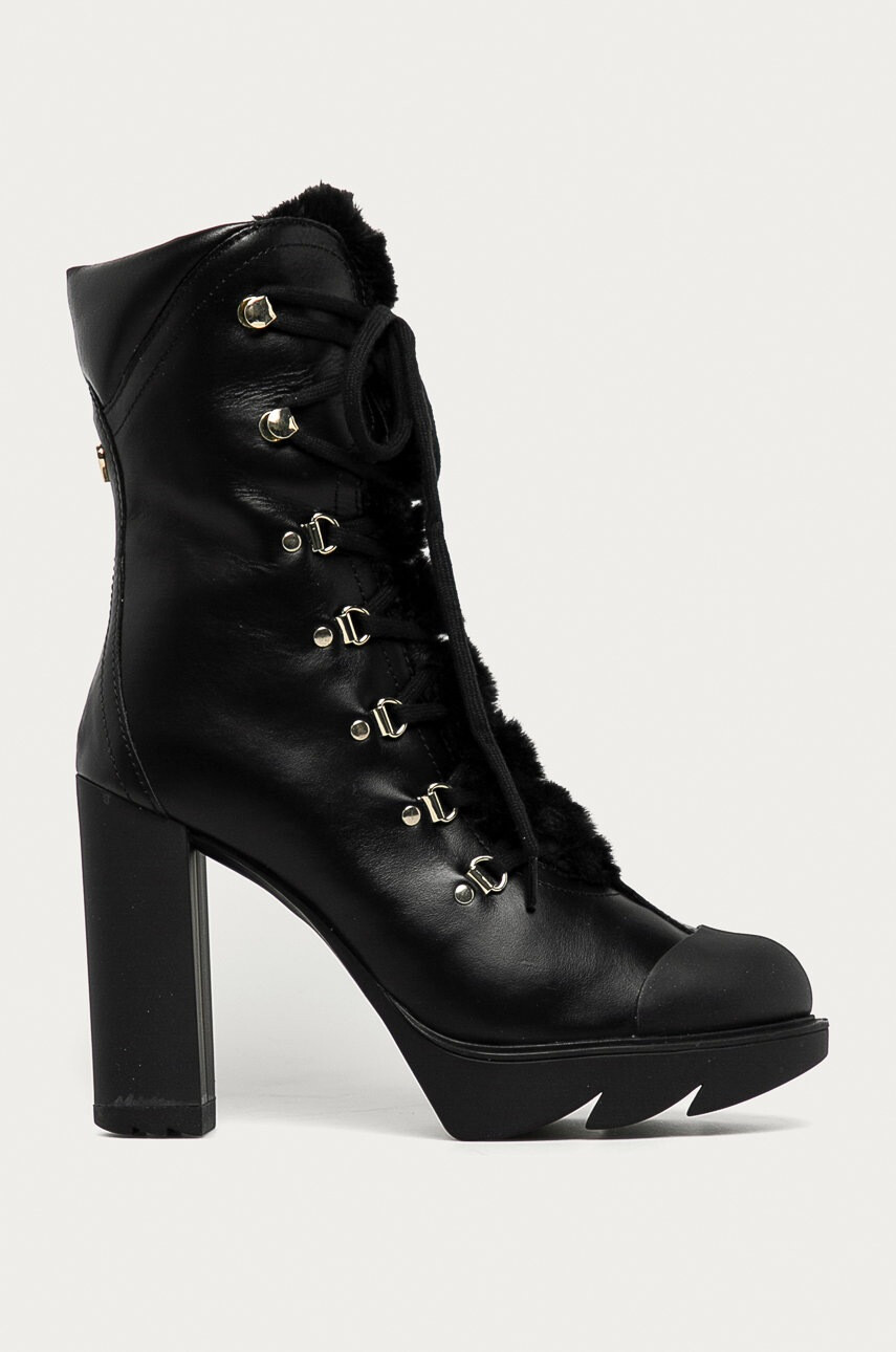 Love Moschino Кожени боти - Pepit.bg