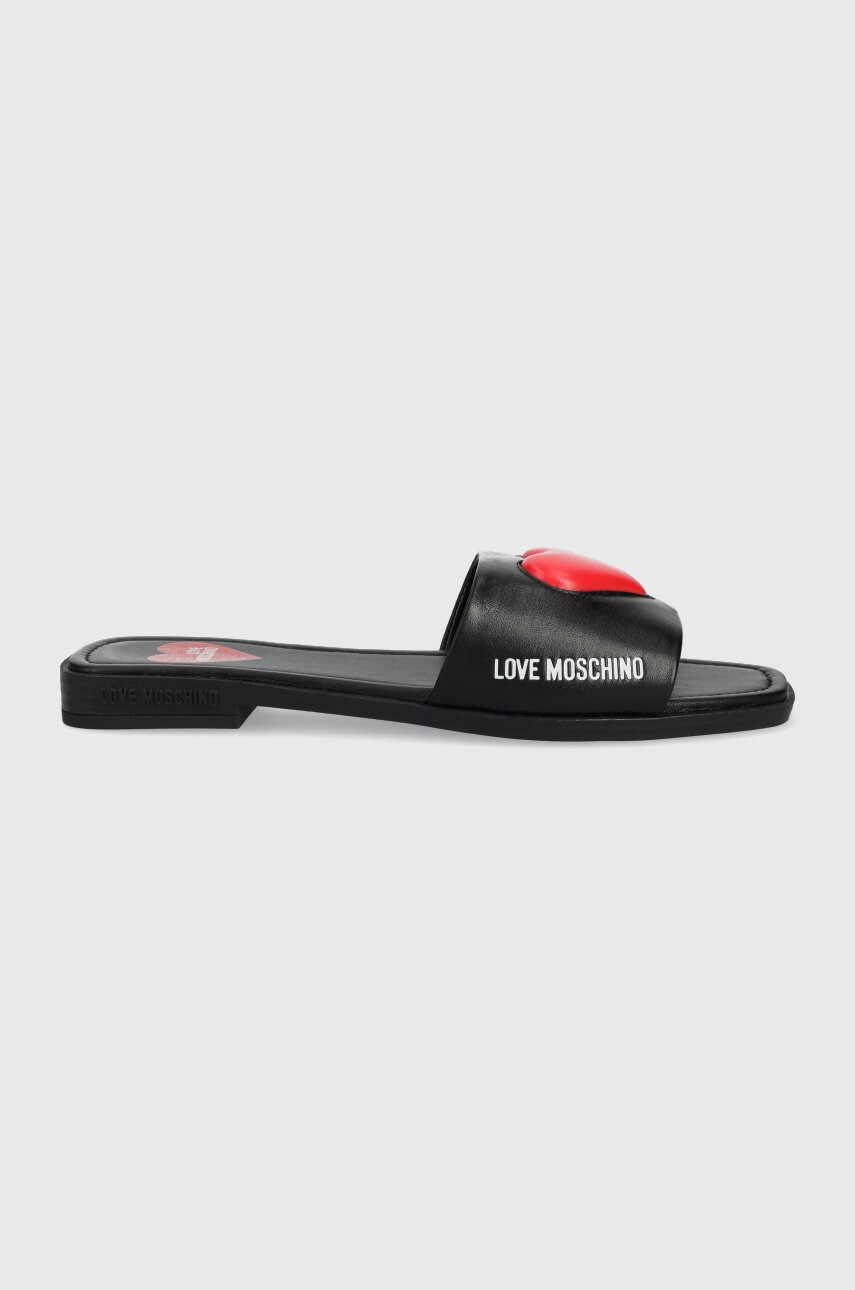 Love Moschino Кожени чехли - Pepit.bg