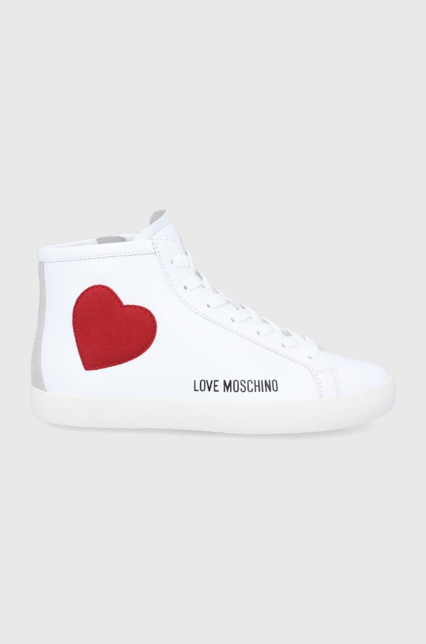 Love Moschino Кожени кецове - Pepit.bg