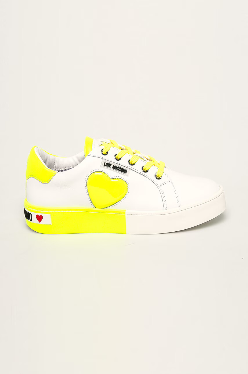 Love Moschino Кожени обувки - Pepit.bg