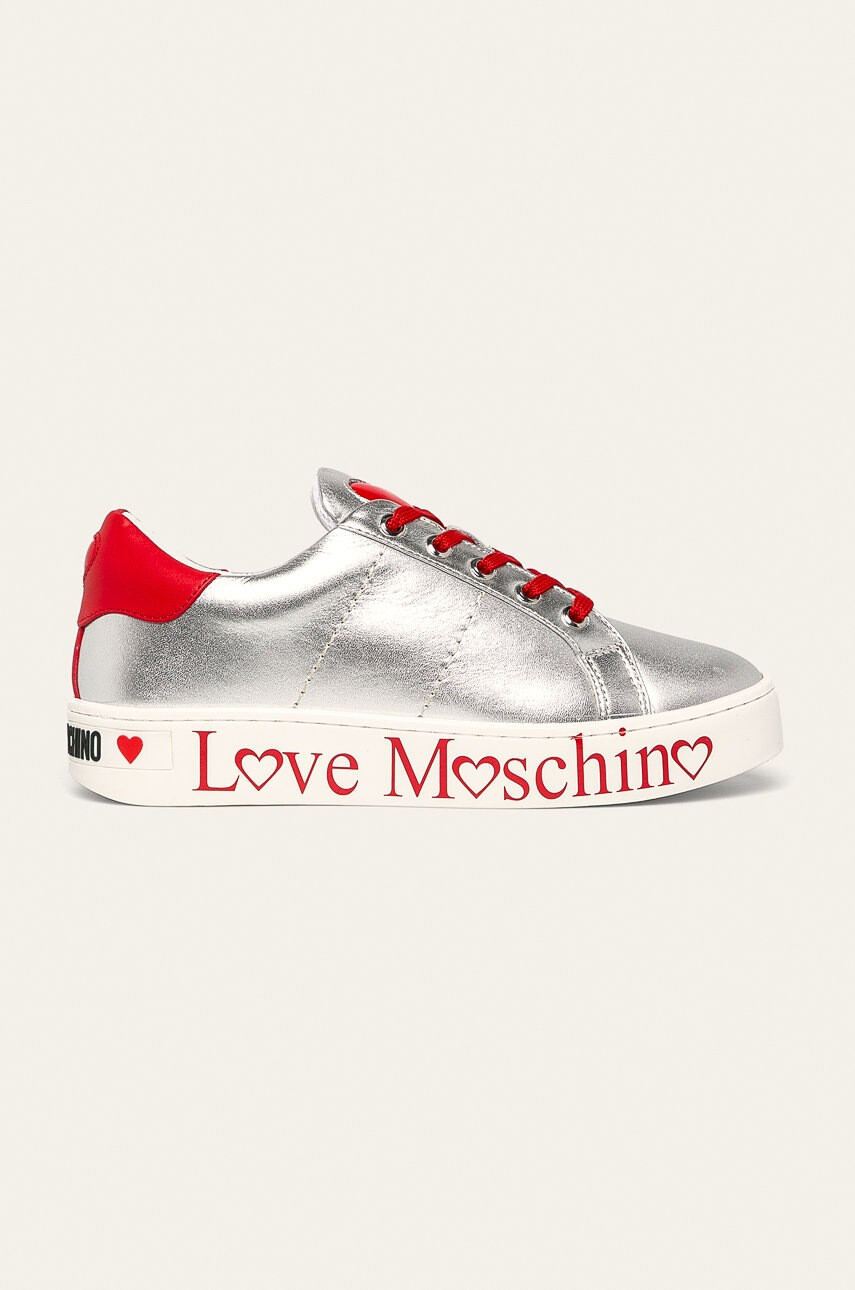 Love Moschino Кожени обувки - Pepit.bg