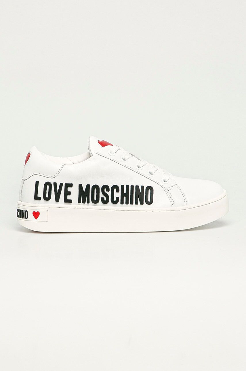 Love Moschino Кожени обувки - Pepit.bg