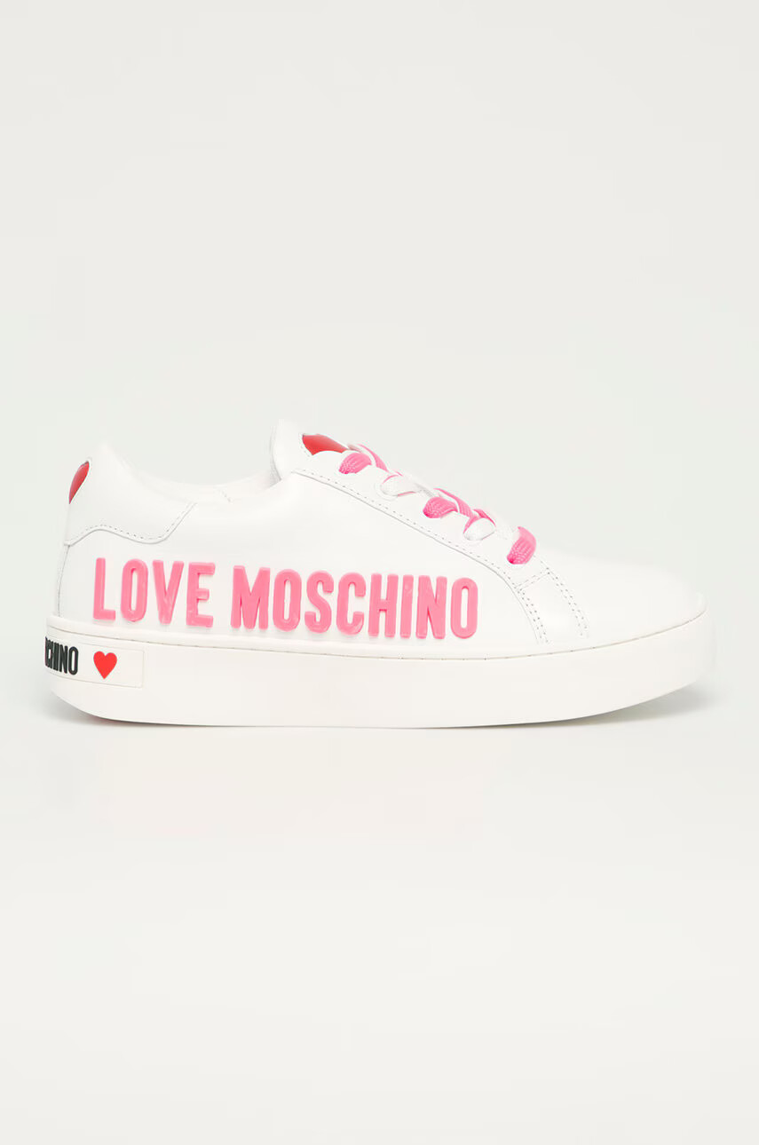 Love Moschino Кожени обувки - Pepit.bg