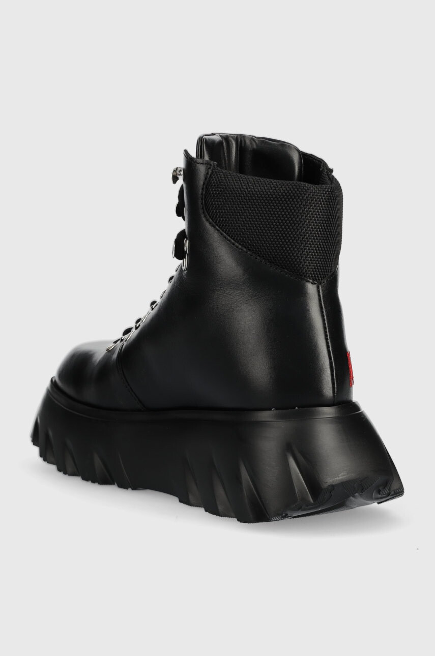 Love Moschino Кубинки в черно с платформа - Pepit.bg