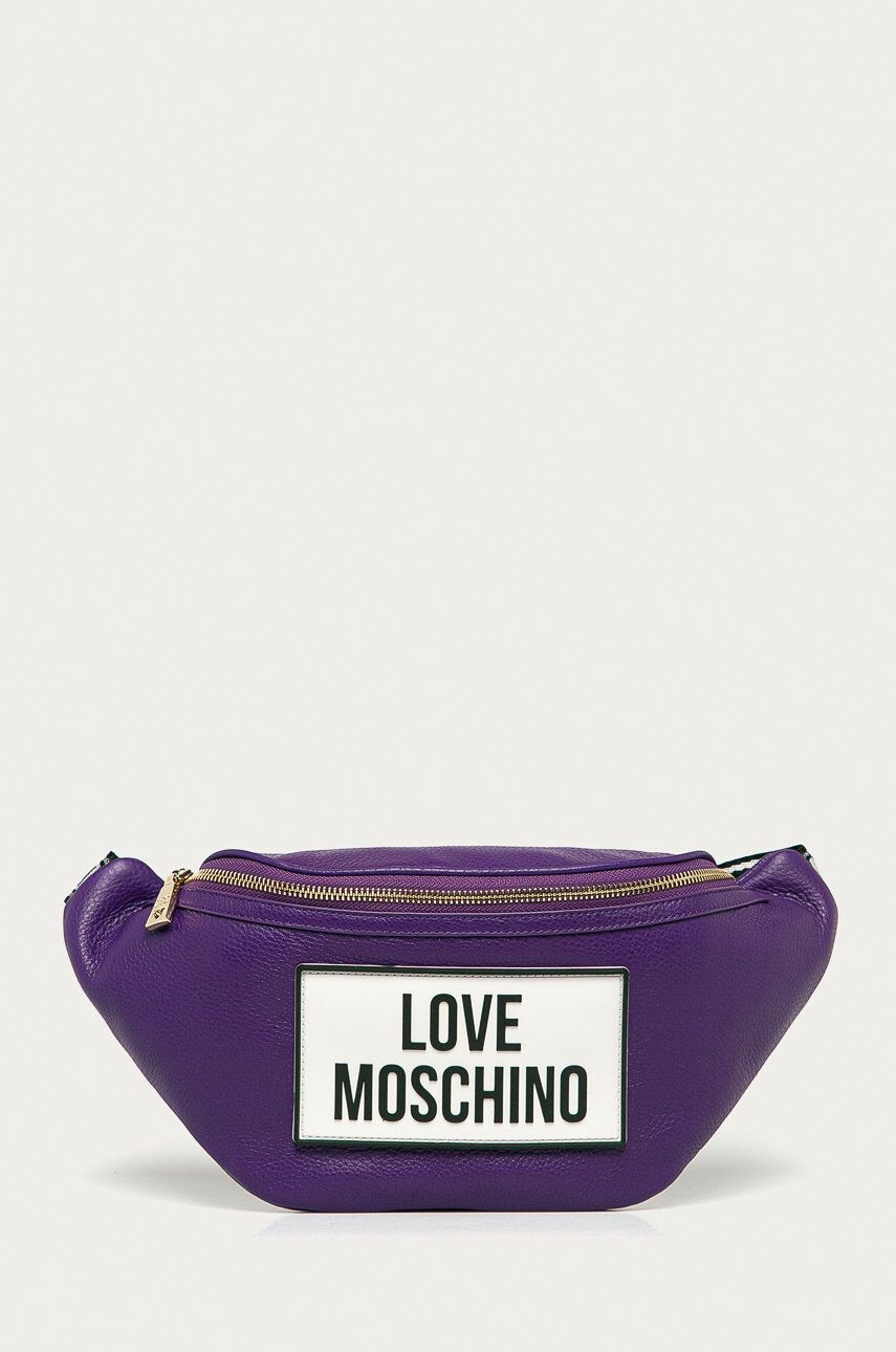 Love Moschino Малка кожена чанта - Pepit.bg