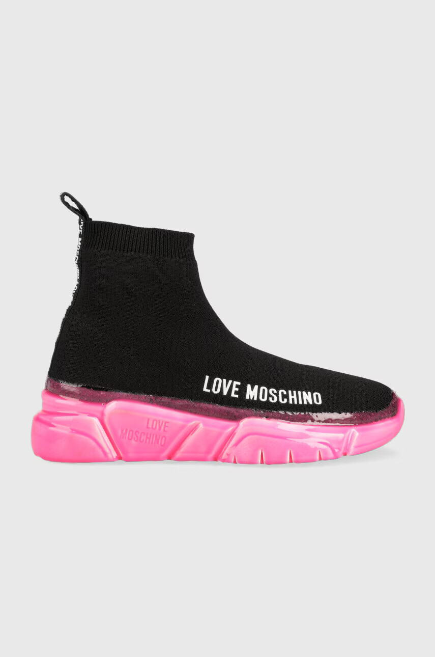 Love Moschino Маратонки Sneakerd Running 35 в черно JA15463G1G - Pepit.bg