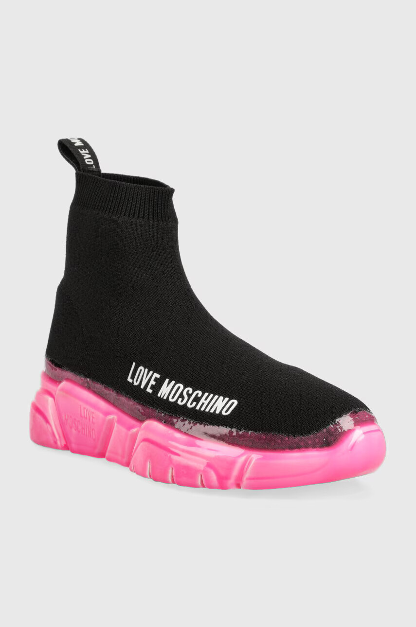 Love Moschino Маратонки Sneakerd Running 35 в черно JA15463G1G - Pepit.bg