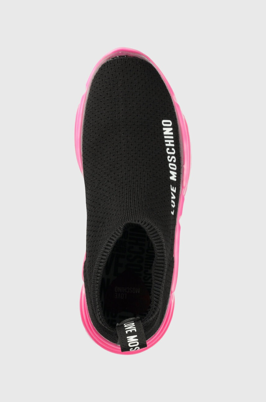 Love Moschino Маратонки Sneakerd Running 35 в черно JA15463G1G - Pepit.bg
